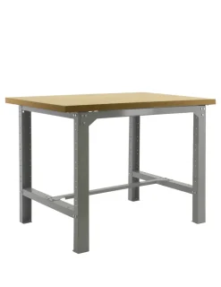 SIMONRACK - Etabli simonwork bt6 mdf 1200x750 gris/bois gris/mdf 865x1200x750 - simonrack