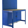 SIMONRACK - Etabli simonwork bt2 cabinet 900 bleu/bois bleu/bois 1445x910x610 - simonrack