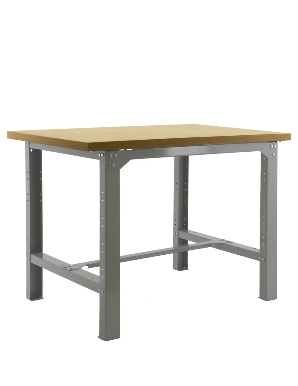SIMONRACK - Etabli simonwork bt6 mdf 1800x750 gris/bois gris/mdf 865x1800x750 - simonrack