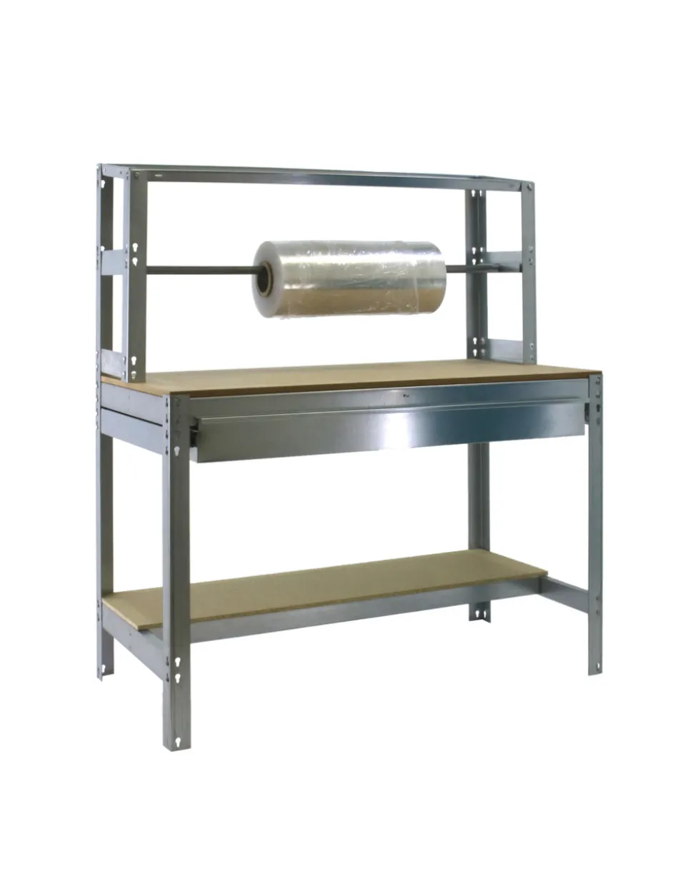 SIMONRACK - Etabli simonwork bt4 box 1500 galva/bois galva/bois 1445x1510x760 - simonrack