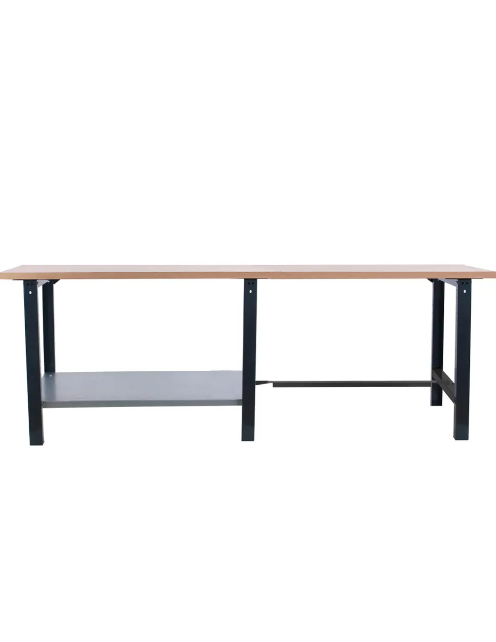 SIMONRACK - Etabli simonwork bt6 pro tandem laminate 2100 antracite/h antracite/hêtre 865x2100x750 - simonrack