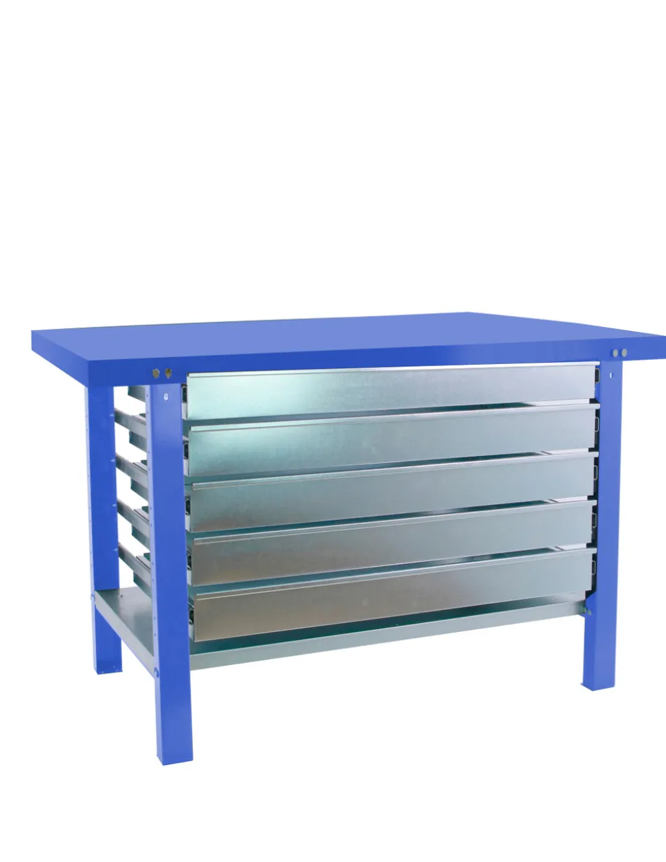 SIMONRACK - Etabli simonwork bt6 pro metal 5box 1800 bleu bleu 830x1800x730 - simonrack