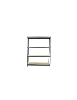 SIMONRACK - Etagère charge lourde ecoforte 1804-4 chipboard gris/bois - 2000x1800x450 400kg - simonrack