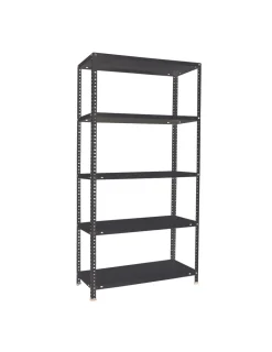 SIMONRACK - Etagère légère avec vis comfort mini 5/400 antracite antracite 1800x800x400 - simonrack