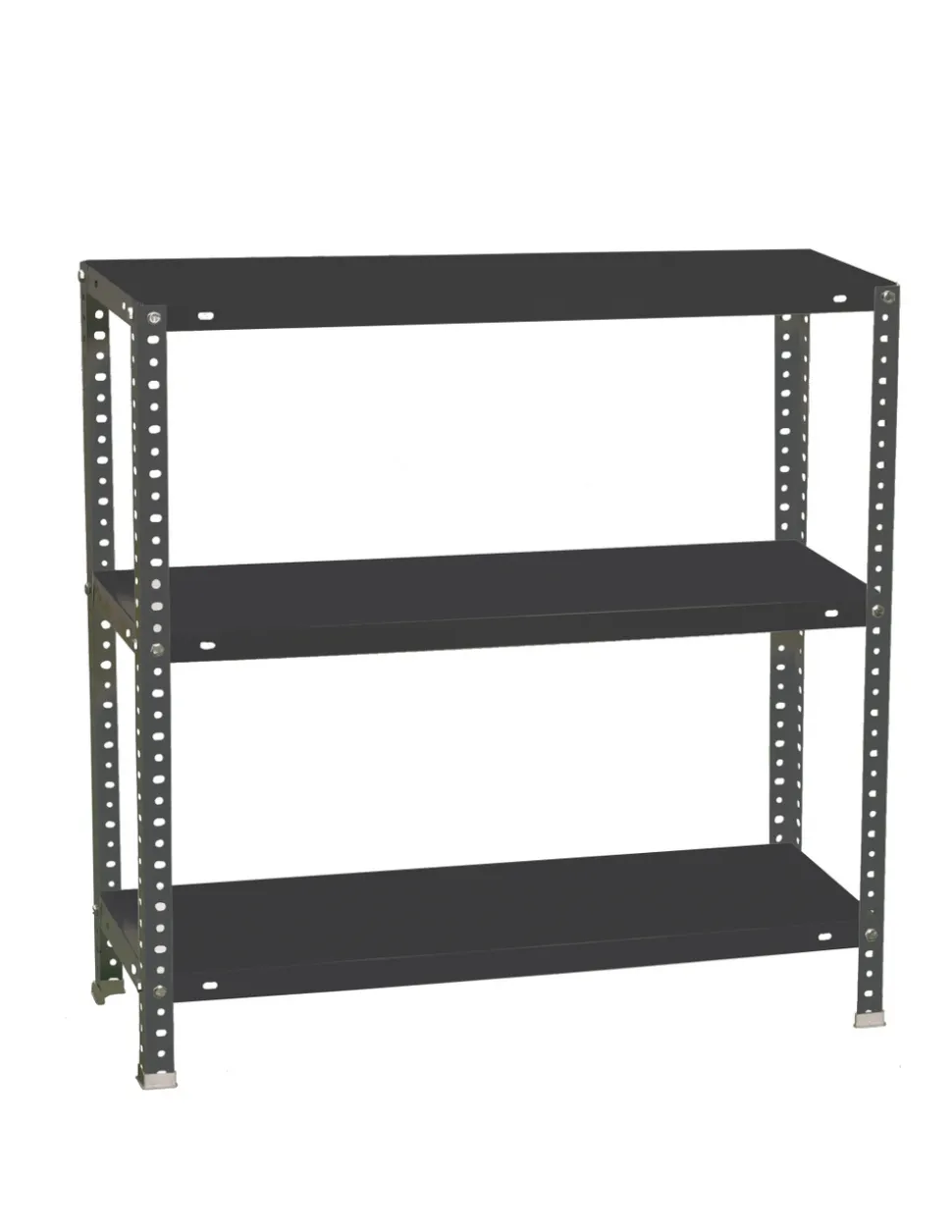SIMONRACK - Etagère légère avec vis comfort mini 3/300 900 antracite antracite 900x800x300 - simonrack