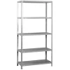 SIMONRACK - Etagère légère avec vis comfort superplus 5/500 gris gris 2000x1100x500 - simonrack
