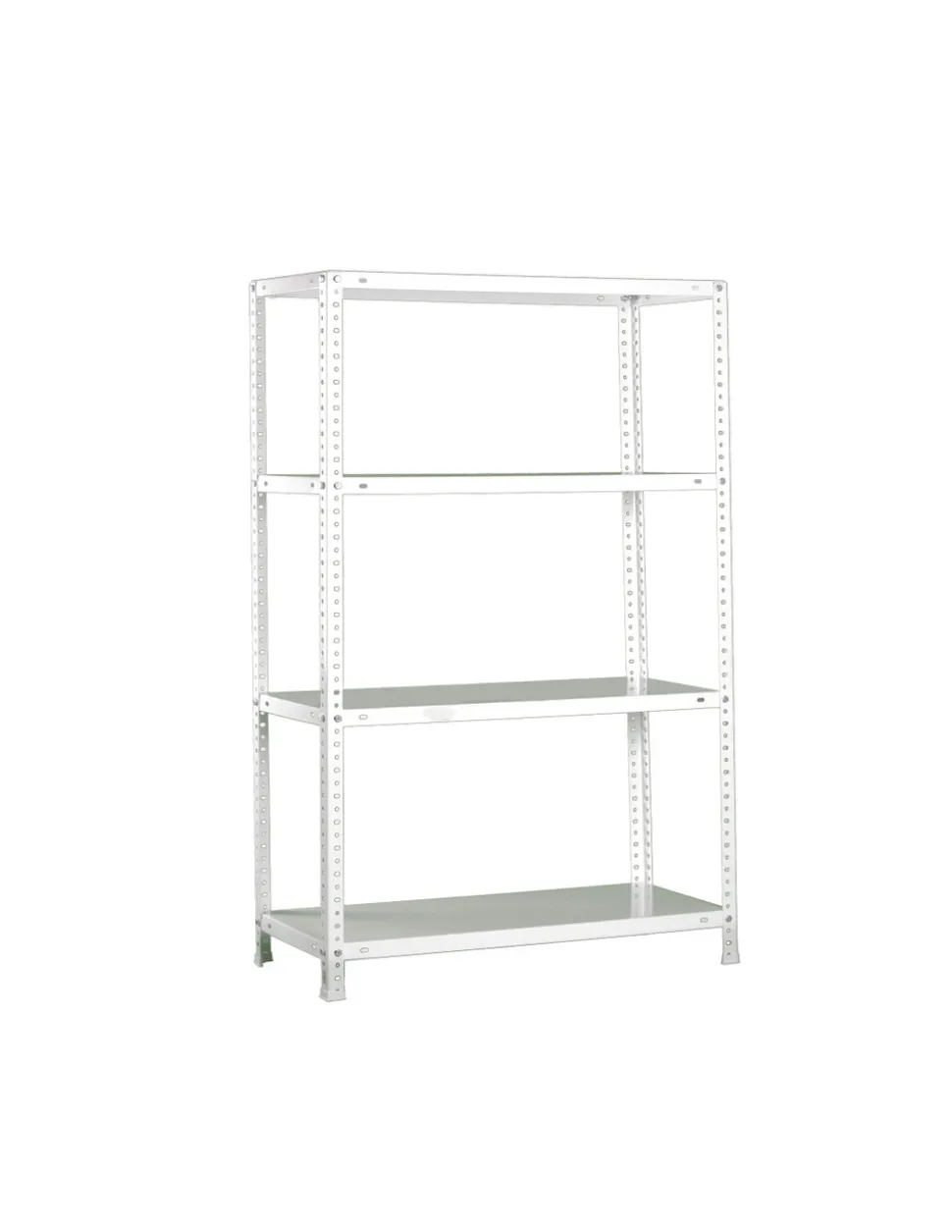 SIMONRACK - Etagère légère avec vis comfort mini 4/400 blanc blanc 1500x800x400 - simonrack