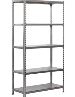 SIMONRACK - Etagère légère sans vis ecoclick 5/400 galva galvanisé 1800x900x400 - simonrack