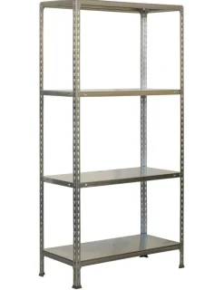 SIMONRACK - Etagère légère sans vis ecoclick mini 4/300 1500 galvanisé galvanisé 1500x800x300 - simonrack