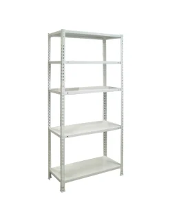 SIMONRACK - Etagère légère sans vis ecoclick 5/400 blanc blanc 1800x900x400 - simonrack
