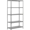 SIMONRACK - Etagère légère sans vis simonclick plus 5/400 gris/gris gris 2000x1000x400 - simonrack
