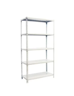 SIMONRACK - Etagère légère sans vis simonclick superplus 5/500 blanc/blanc blanc 2000x1100x500 - simonrack