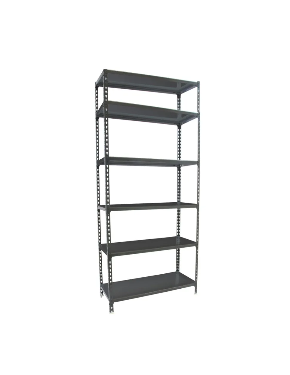 SIMONRACK - Etagère légère sans vis simonclick 6/300 antracite/antracite antracite 2500x900x300 - simonrack