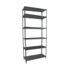 SIMONRACK - Etagère légère sans vis simonclick plus 6/400 antracite/antracite antracite 2500x1000x400 - simonrack