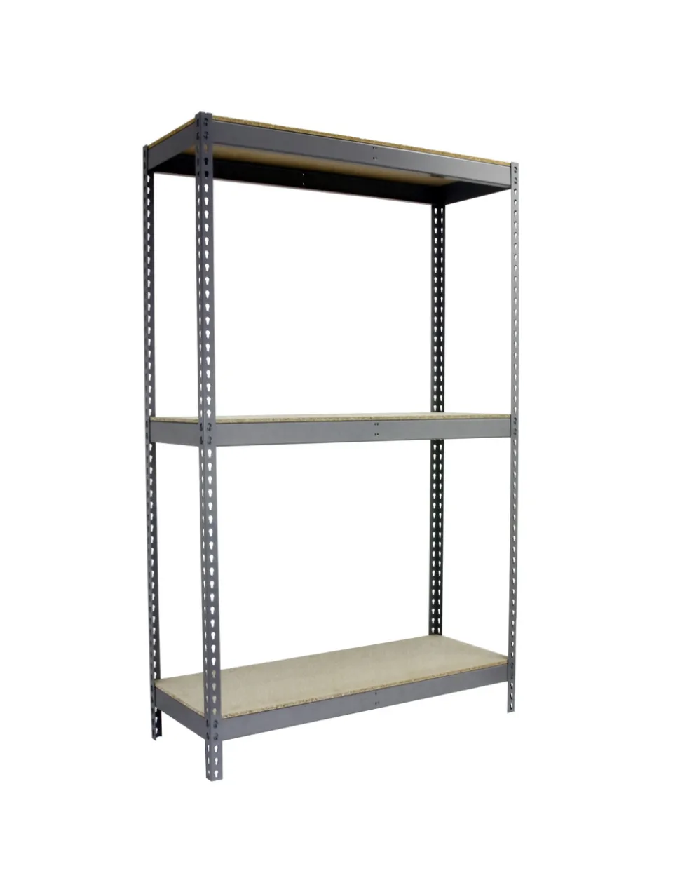 SIMONRACK - Etagère sans vis simonforte 2104-3 chipboard gris/bois gris 2000x2100x450 - simonrack