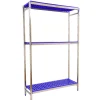 SIMONRACK - Etagère sans vis simoninox initial 3pp/1600x1260x500 a.inox/bleu 1600x1260x500 - simonrack