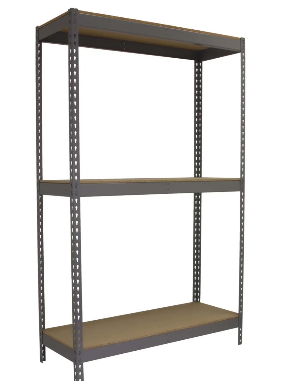 SIMONRACK - Etagère sans vis ecoforte 1206-3 chipboard gris/bois gris/bois 2000x1200x600 - simonrack