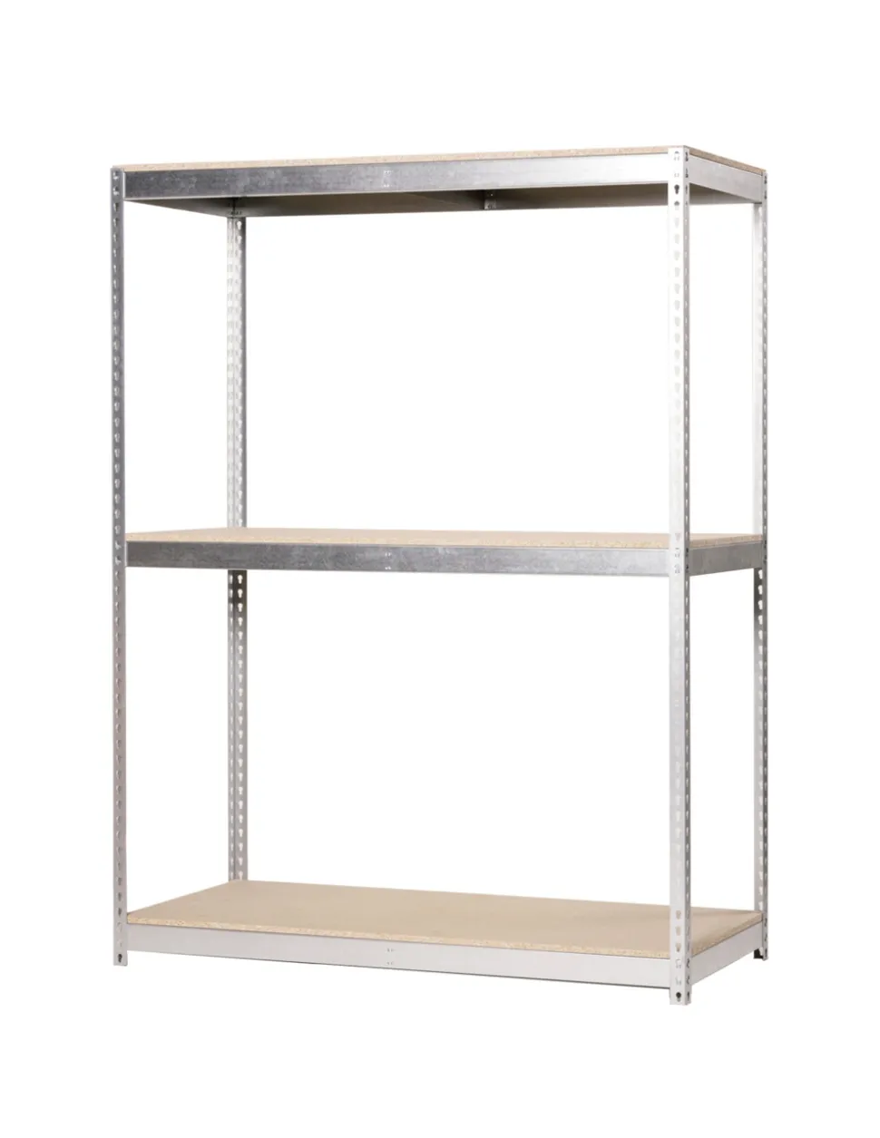 SIMONRACK - Etagère sans vis simonforte 1806-3 chipboard galva/bois galva/bois 2000x1800x600 - simonrack