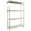 SIMONRACK - Etagère sans vis simoninox initial 4ss/2000x1260x400 acier inox 2000x1260x400 - simonrack
