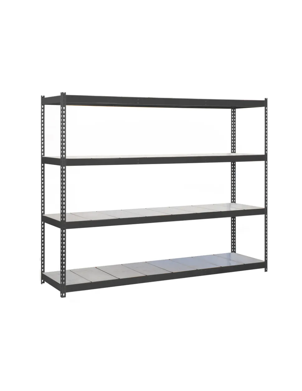 SIMONRACK - Etagère sans vis simonforte 2404-4 metal antracite/galva antracite/galva 2000x2400x450 - simonrack