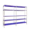 SIMONRACK - Etagère sans vis simoninox initial 5pp/1600x2490x400 a.inox/bleu 1600x2490x400 - simonrack