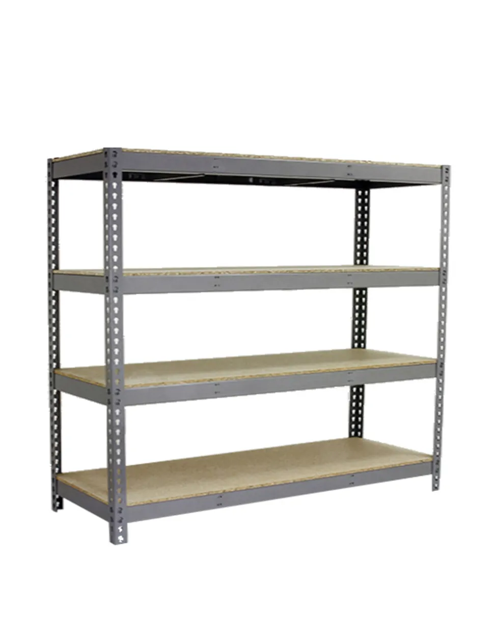 SIMONRACK - Etagère sans vis simonforte 2406-4 chipboard gris/bois gris/bois 2000x2400x600 - simonrack