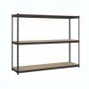 SIMONRACK - Etagère sans vis simonforte 2107-3 chipboard antracite/bois antracite/bois 2000x2100x750 - simonrack