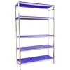 SIMONRACK - Etagère sans vis simoninox initial 5pp/1600x1660x500 a.inox/bleu 1600x1660x500 - simonrack