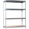 SIMONRACK - Etagère sans vis simonforte 1506-4 chipboard galva/bois galva/bois 2000x1500x600 - simonrack