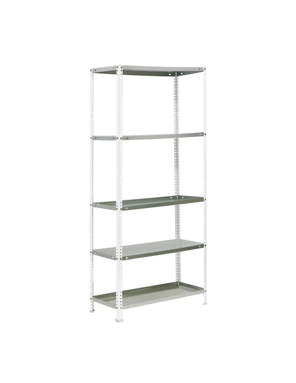 SIMONRACK - Etagère simongarden comfort 5/300 blanc/galva blanc/galva 1800x900x300 - simonrack