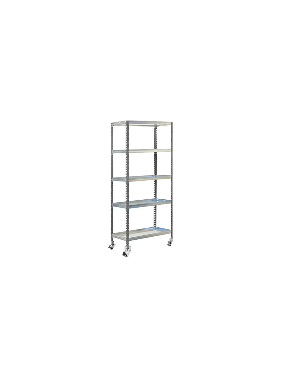 SIMONRACK - Etagère simongarden click mob. 5/300 gris/galva gris/galva 1875x900x300 - simonrack