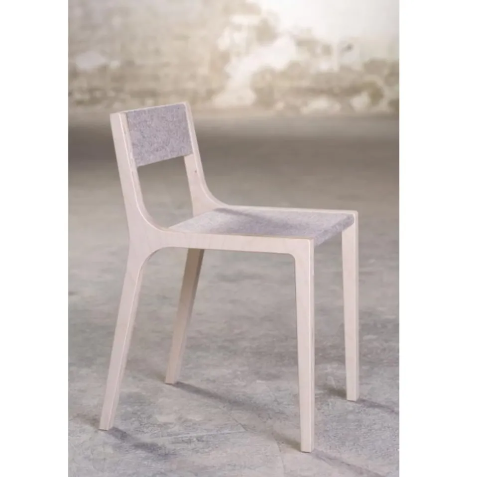 SIRCH - Chaise design sepp grise