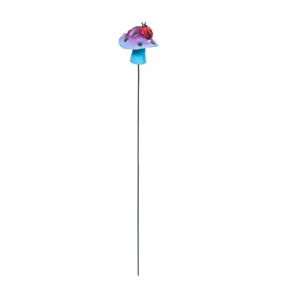 SMART GARDEN - Pique décorative Champignons H.57cm - Plusieurs coloris disponibles