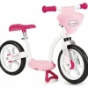 SMOBY - Draisienne velo - smoby - corolle - rose - 2 roues - porte-poupon intégré
