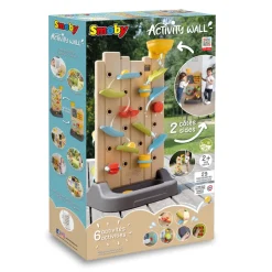 SMOBY - Jeu Activity Wall pour enfant - 29 accessoires inclus