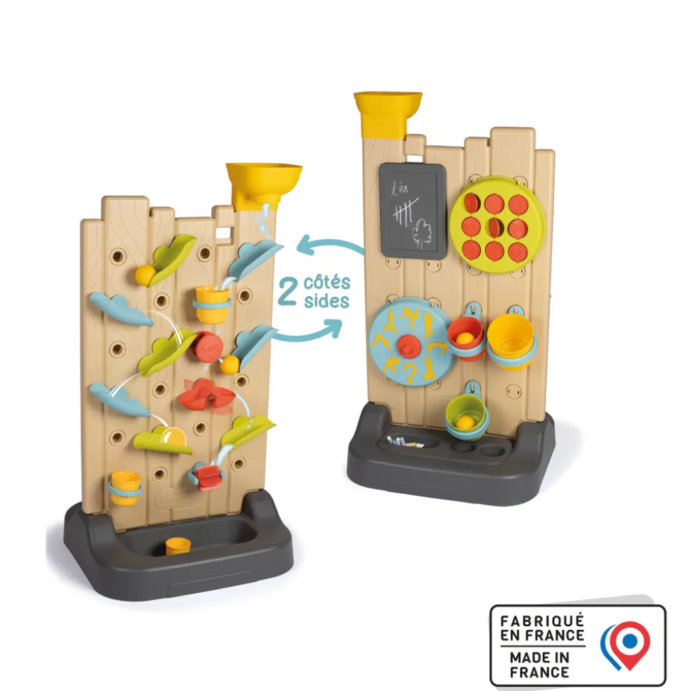 SMOBY - Jeu Activity Wall pour enfant - 29 accessoires inclus