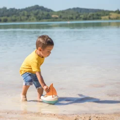 SMOBY - Jouet pour le bain Bateau à voile Green