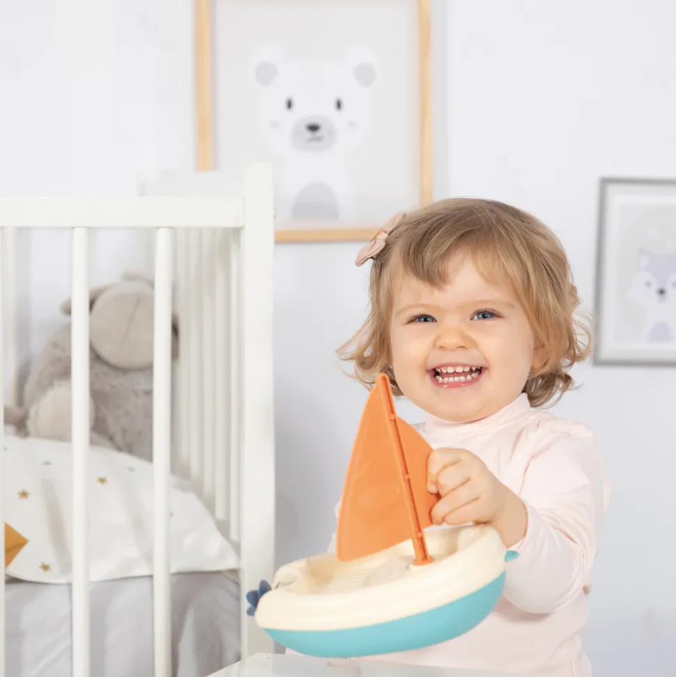 SMOBY - Jouet pour le bain Bateau à voile Green