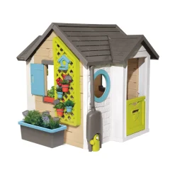 SMOBY - Maisonnette pour enfant GARDEN HOUSE 129 x 132 x 135cm