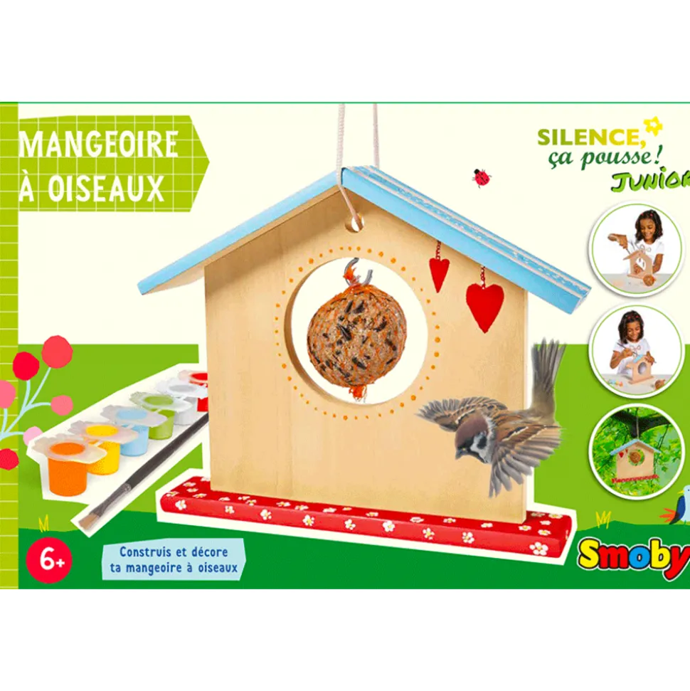 SMOBY - Mangeoire à oiseaux Silence ça pousse