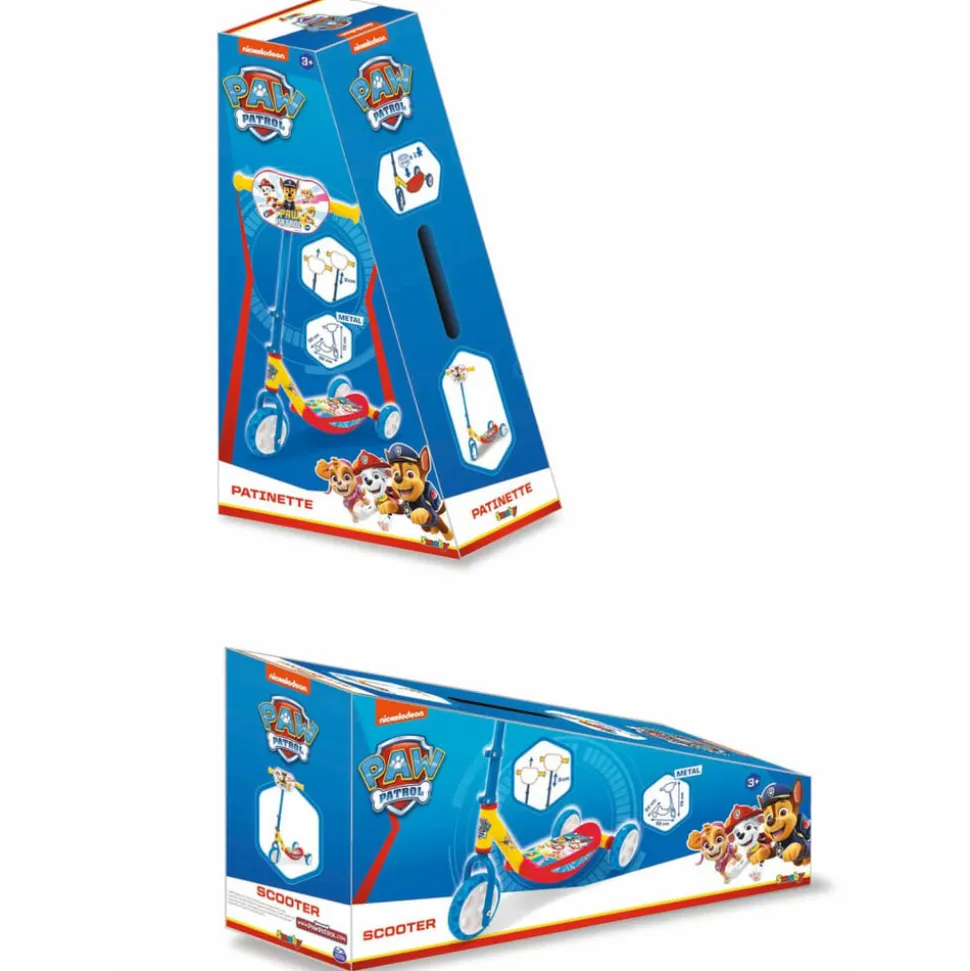 SMOBY - Scooter enfant à 3 roues paw patrol