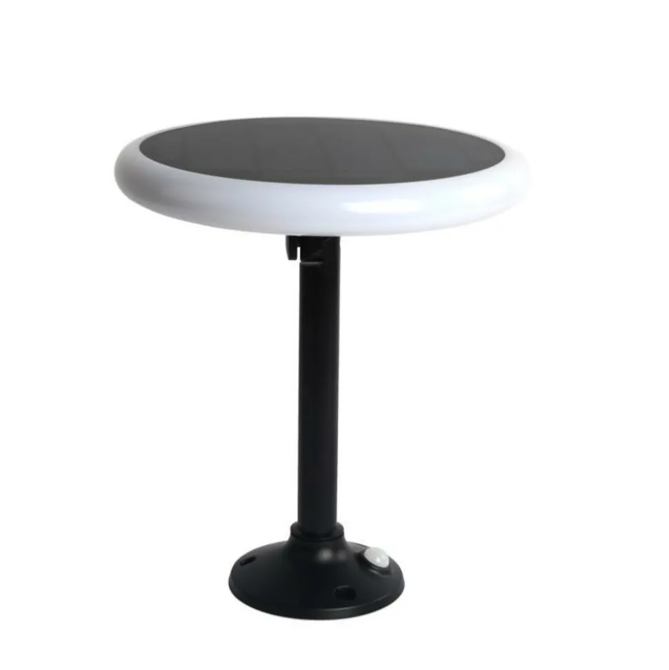 SOLAIREPRATIQUE - Applique solaire extérieur avec détecteur halo 8w blanc chaud