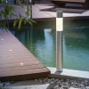 SOLAIREPRATIQUE - Borne solaire élégante pole light bi couleur