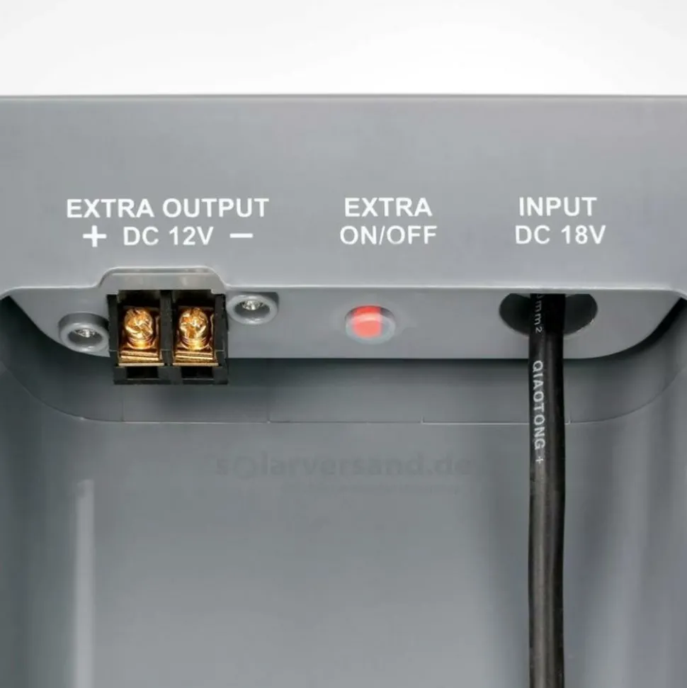 SOLAIREPRATIQUE - Kit pompe solaire bassin fontaine cascade pro batt 2600l-100w avec batterie