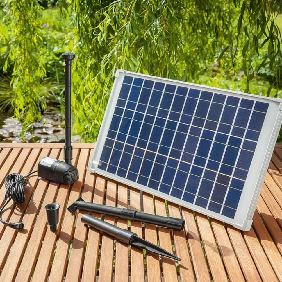 SOLAIREPRATIQUE - Kit pompe solaire bassin watersplash 1350l-20w