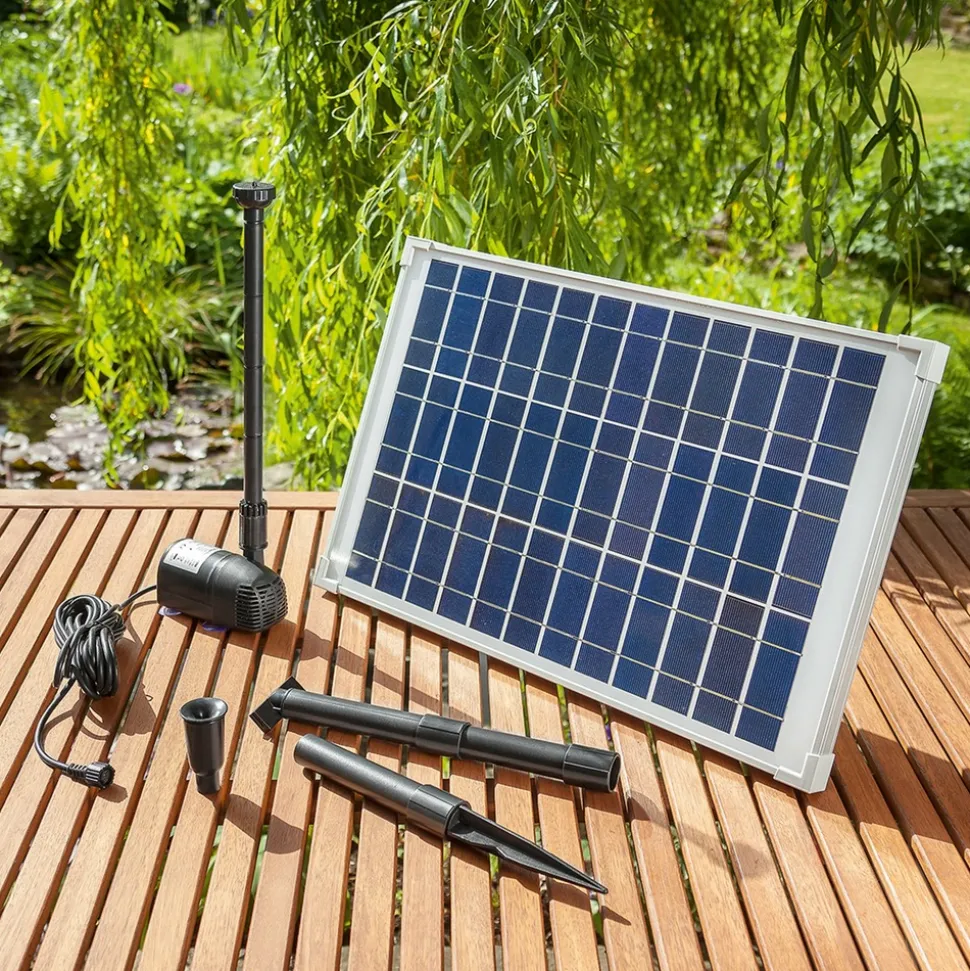 SOLAIREPRATIQUE - Kit pompe solaire bassin watersplash 1350l-20w