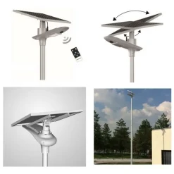 SOLAIREPRATIQUE - Tête de lampadaire solaire intelligente optimum 30w-80w