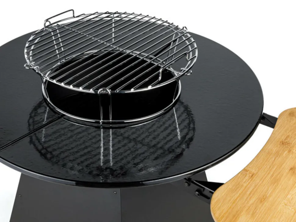 SOMAGIC - Brasero de cuisson avec plaque en fonte amovible