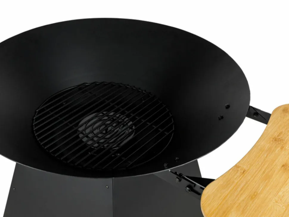 SOMAGIC - Brasero de cuisson avec plaque en fonte amovible