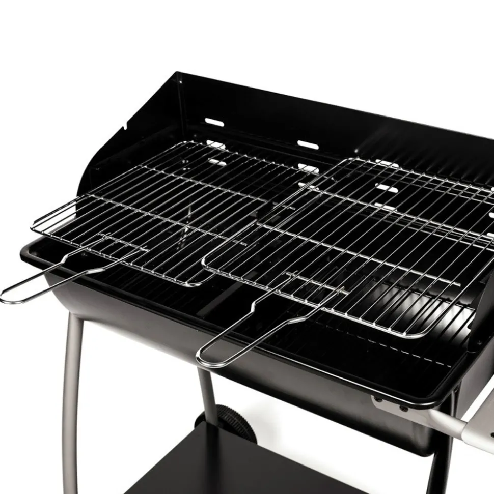 SOMAGIC - Somagic - barbecue à charbon en forme de demi-tonneau